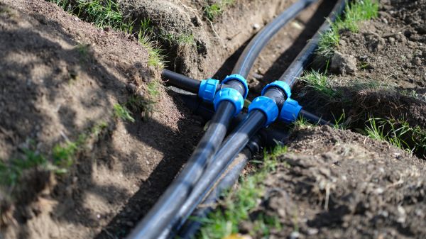 Underground Water Line Installation in Youngstown