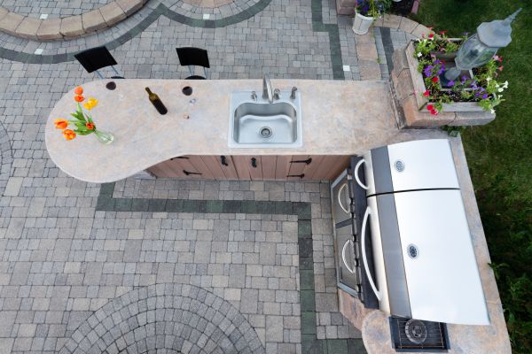 Outdoor Sink Installation in Youngstown